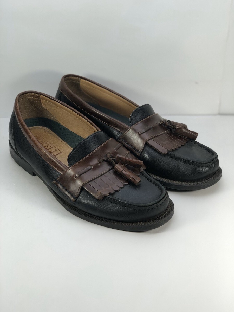 Borelli Wes Kilti slip on tassel leather black cordovan  display picture 1