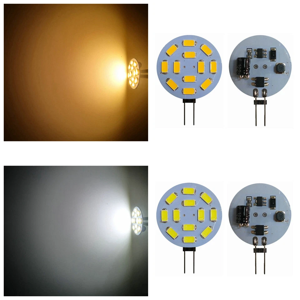 Bombillas LED G4 3W/4W/5W Pasadores Laterales PanelSpotlight Regulable Reemplazar Lámpara Halógena - Imagen 4 de 4