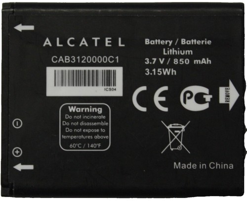 Originale Batterie ALCATEL CAB0400000C1 pour ALCATEL OT One Touch 1040X