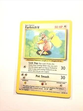 FARFETCH'D - 27/102 - Base Set - Pokemon Card - LP