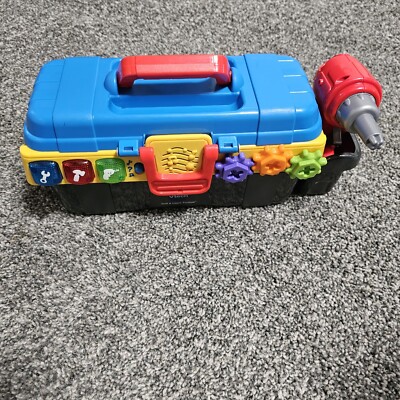 VTech Drill and Learn Toolbox Fix Play Kids Toy Developmental