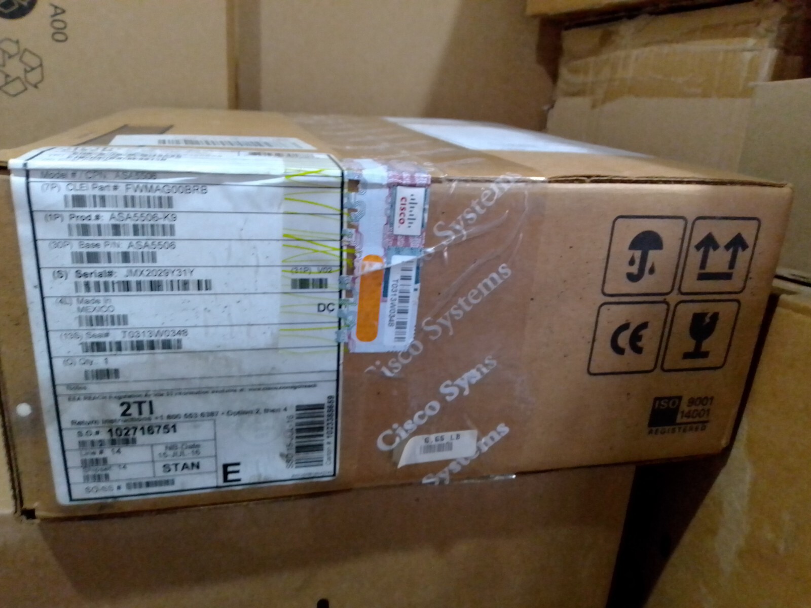New Sealed Cisco ASA5506-X FirePOWER Security Appliance ASA5506-K9 Inc VAT Offer