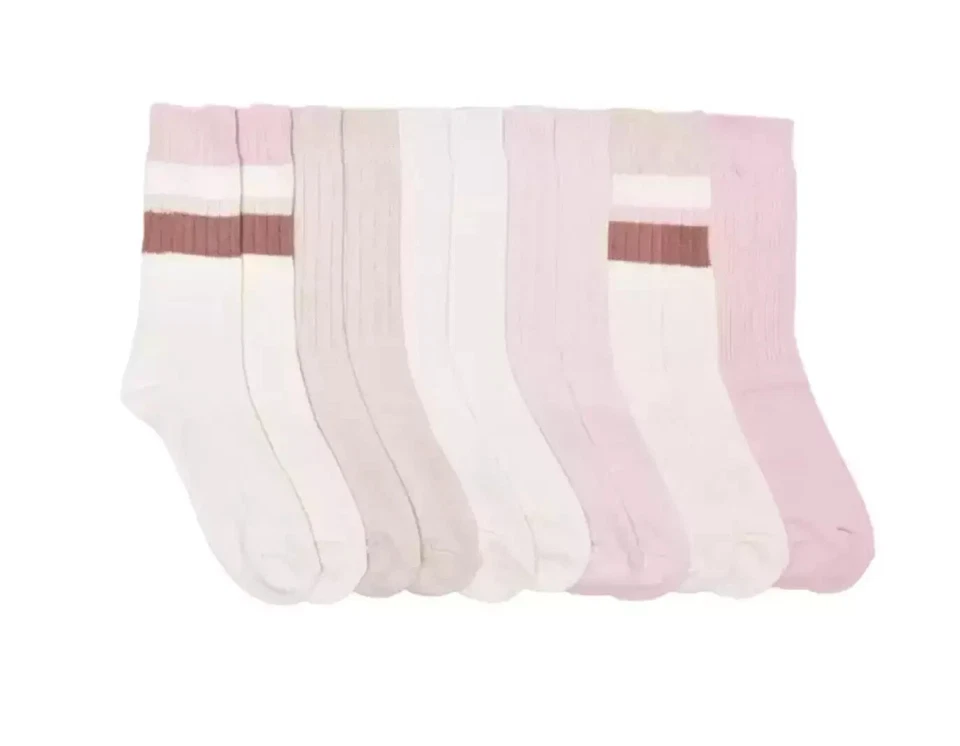 NWT Lucky Brand Women Super Soft Boot Sock 6 Pack Multicolor Sz 5-10 $60 11HL247 - Image 2 of 3