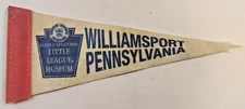 Little League Museum Williamsport Pennsylvania Mini Felt Flag/Pennant Souvenir