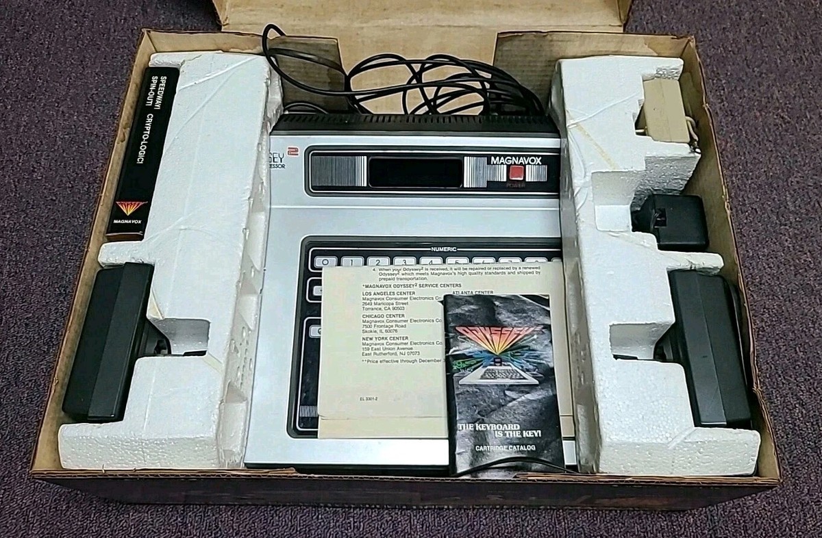 マグナボックス オデッセイ2 History of the Magnavox Odyssey 2! - YouTube