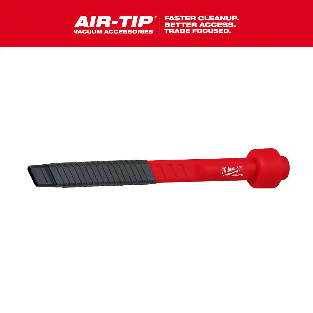AIR-TIP 1-1/4 In. - 2-1/2 In. Flexible Long Reach Crevice Tool Attachment for We