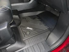 3W Floor Mats for Ford F150 Crew Cab 2015-2025 All Weather TPE Floor Liner Black