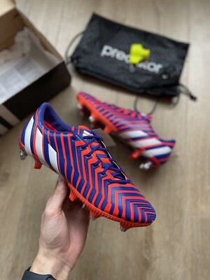 Adidas Predator Instinct SG B35460 UK 8 US 8.5 cleats soccer