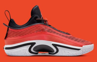 Nike Air Jordan 36 Low Infrared XXXVI DH0833-660 UK9 Basketball