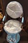 Blue & Silver Beauty Salon Hairdressers Chair 18” Doll Our Generation Battat EUC — photo 3