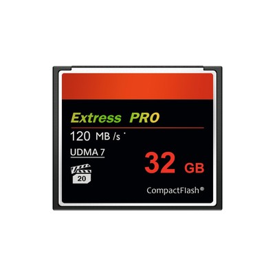 WQDMKE Camera CF Card 32GB CompactFlash Memory Card UDMA Speed Up to 120MB/s