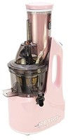 Retro Cold Press Pink 240 Watt Juicer With Easy To Clean Parts And No Chopping Retro Cold Press Pink 240 Watt Juicer With Easy To Clean Parts And No Chopping