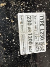 4 x Lead Acid Batteries Used For Solar buy all 4 as 1 listing