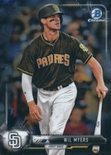 2017 Bowman Chrome #11 Wil Myers - BB
