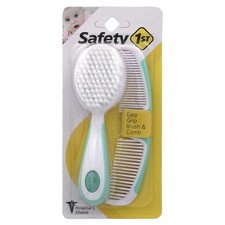 Easy Grip Brush  Comb, 2 Pieces