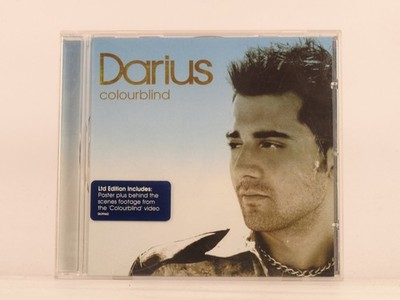 DARIUS DANESH COLOURBLIND (+POSTER) (L27) 2 Track CD Single including Picture Sl