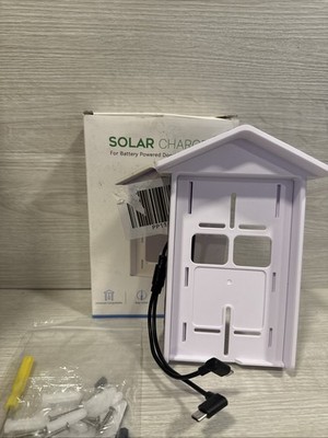 Solar Ladegerät für Ring Doorbell Micro USB wasserdicht