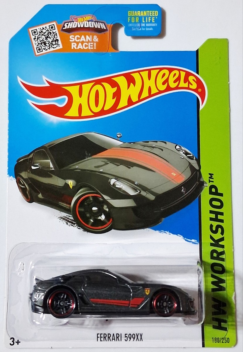 Hot Wheels Ferrari 599XX 2013 HW Workshop Gray | eBay