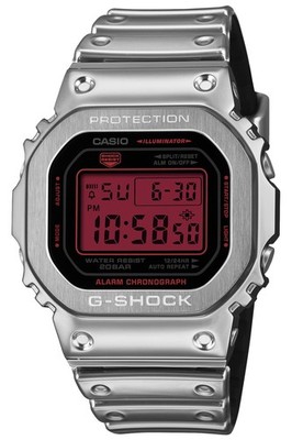 Unused CASIO G-SHOCK GM-5600YRA-8JF Black Stainless Steel Unisex Watch  in Box