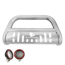 Black Horse Bull Bar Kit Stainless Steel Fit 1999-2007 Ford F-250 Super Duty