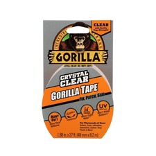 Gorilla 6027002 Clear Heavy Duty UV Resistant Repair Tape 1.88 in. x 9 yd.