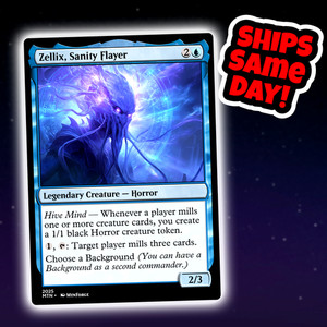 Zellix Sanity Flayer - Custom Art Magic: The Gathering Playtest Card