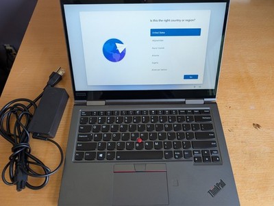Lenovo Thinkpad X1 Yoga Gen 4 laptop i5-8365U 1.60GHz 16GB Ram