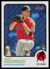 2022 TOPPS HERITAGE JAKE ODORIZZI HOUSTON ASTROS #320
