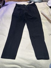 Vintage Kikwear Jeans Rare Rave Club Wear Skate Size33x32 Dark Black