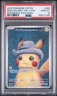2023 POKEMON SVP EN-SV BLACK STAR PROMO #085 PIKACHU WITH GREY FELT HAT PSA 10