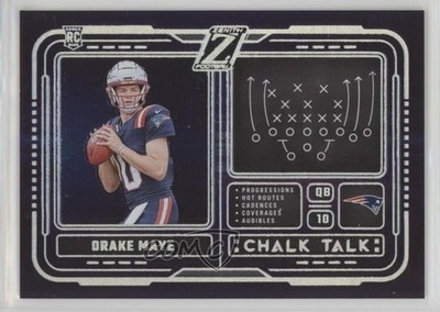 2024 Panini Zenith Chalk Talk Drake Maye #2 Rookie RC 1n7e