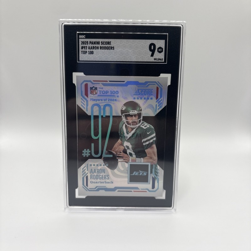 2025 Score - Top 100 Aaron Rodgers #92 SSP
