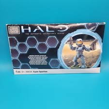 CYAN SPARTAN mega bloks HALO 99034 Limited Ed...