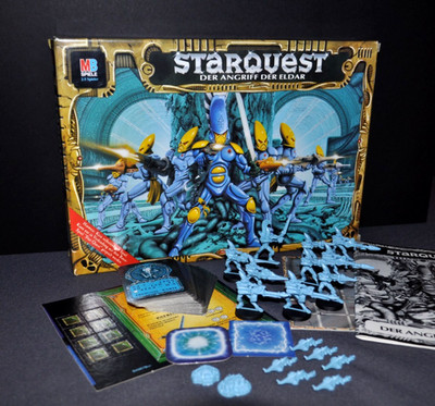 Starquest MB - Erweiterung-Original # Der Angriff der Eldar # 100% - Mit OVP - !