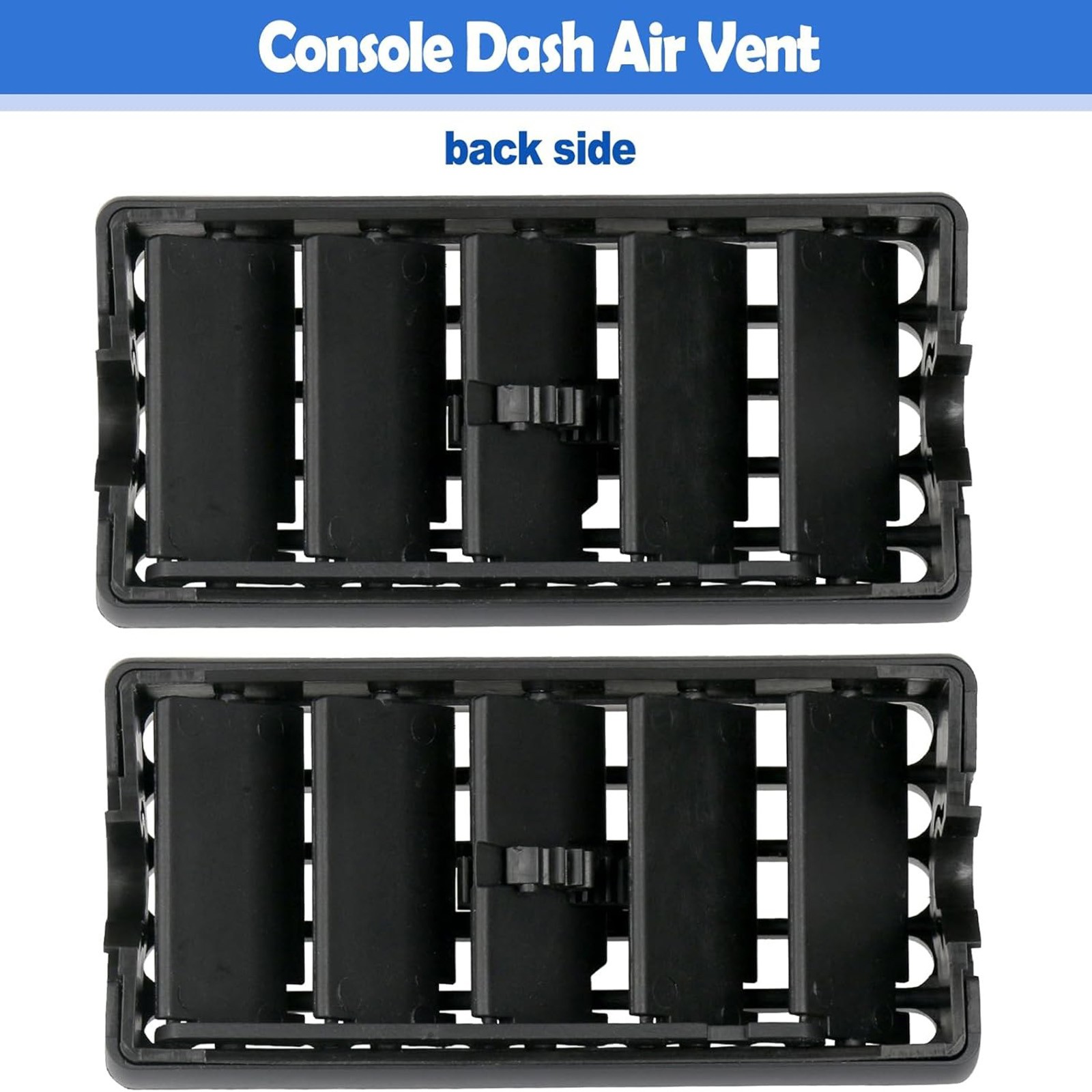 For Jeep Wrangler TJ 1997-2006 Dashboard Vent Grille 2Pc 5FS10LAZAB Plastic New thumbnail 13