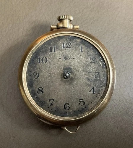 Antique Waltham Women’s Pocket Watch BWC CO. Gold Case 14K Scrap 22.93 Grams