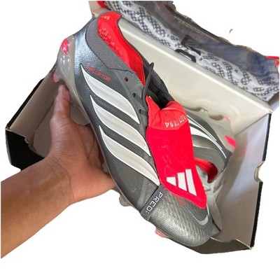 Adidas Predator Elite Fold-Over Tongue FG Finishers Steel Pack JS0379 Men 11