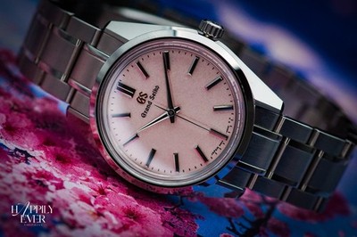 SEIKO セイコー クォーツ腕時計 Grand Seiko Sakura-kakushi | Ref. SBGW289 | 37mm | Pink Dial | eBay