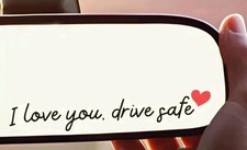  Vinyl Rear View Mirror Car Sticker Drive Saf...