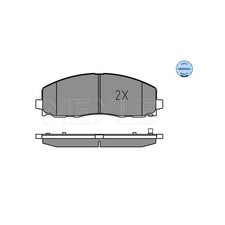 MEYLE 025 253 7919 Bremsbeläge Vorne für Freemont Voyager Journey Wrangler Routa