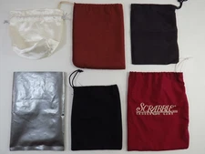 Scrabble Game Tile Cloth / Vinyl / Plastic Bag Pouch w/ Drawstring, Choice