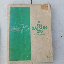 1981 Datsun 310 Original Service Manual Nissan Motor Co 