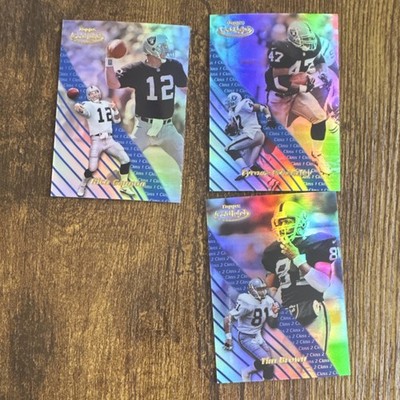 Topps Gold Label Raiders NFL American Football Sports Trading Card Lot (3 Cards)