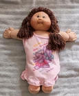 Vintage Cabbage Patch Kids Doll W/Brown Pigtails  Pre-Owned