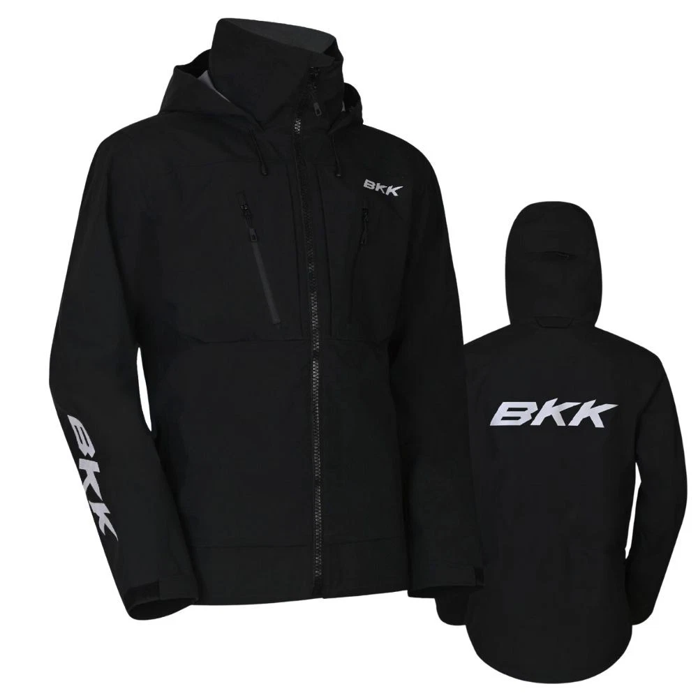 BKK Performance Fishing Wear RAIN JACKET Black Size L