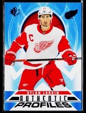 2020-21 SP #AP-17 Dylan Larkin Authentic Profiles Blue Detroit Red Wings