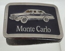 Vintage Chevy Monte Carlo Belt Buckle made in USA by iN old school hot rods New