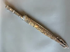 Vintage Inox Brazilian Silver Gaucho Dagger Knife