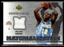 Julius Hodge 2006-07 Upper Deck Rookie Debut Materialization Jersey #MT-HO