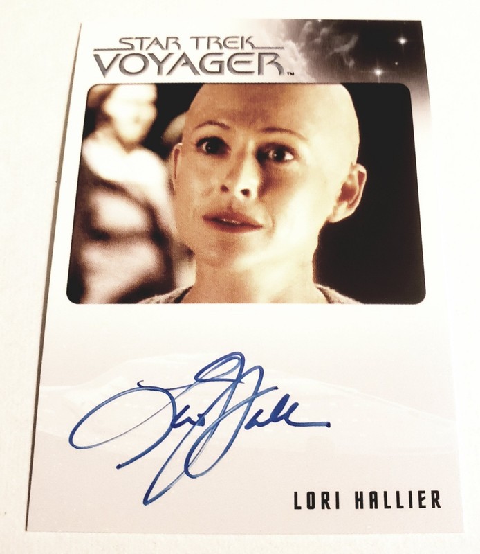2015 Star Trek Voyager Heroes & Villains Lori Hallier Autograph Card